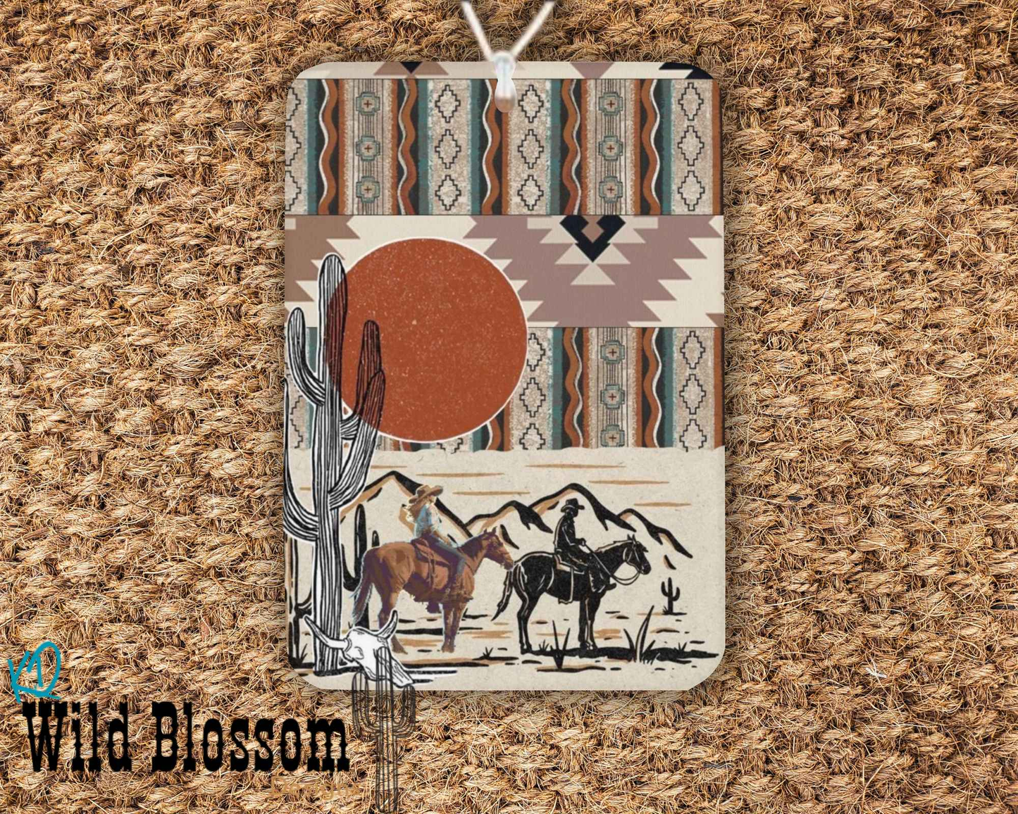 Cowboy Desert Felt Freshie