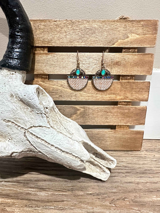 Round Bohemian Earrings