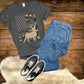 Deer Camo Flag Shirt