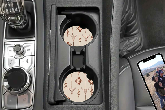 Wild West Car Coasters