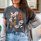 Distressed Western Mama Tee