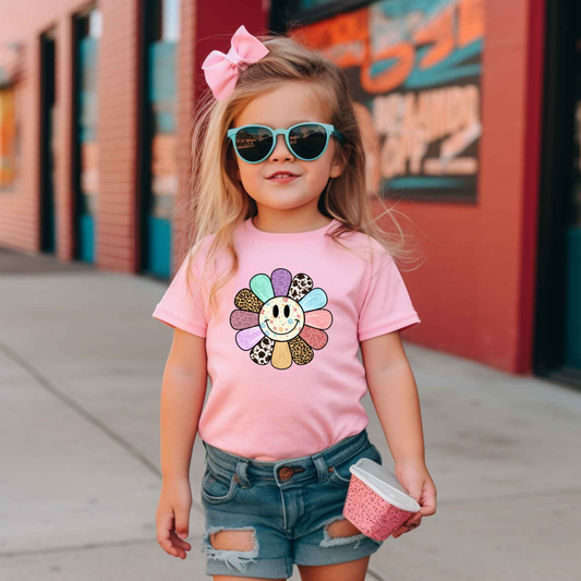 Colorful Flower Face Shirt