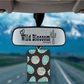 Turquoise Concho Felt Freshie