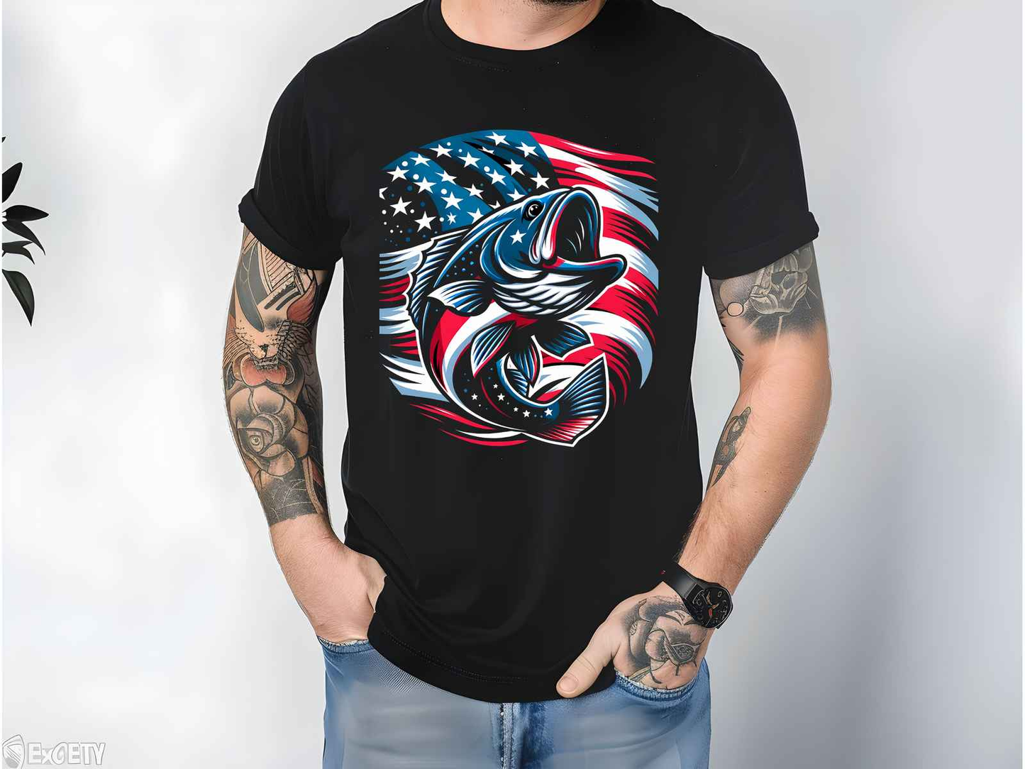 American Fish Shirt