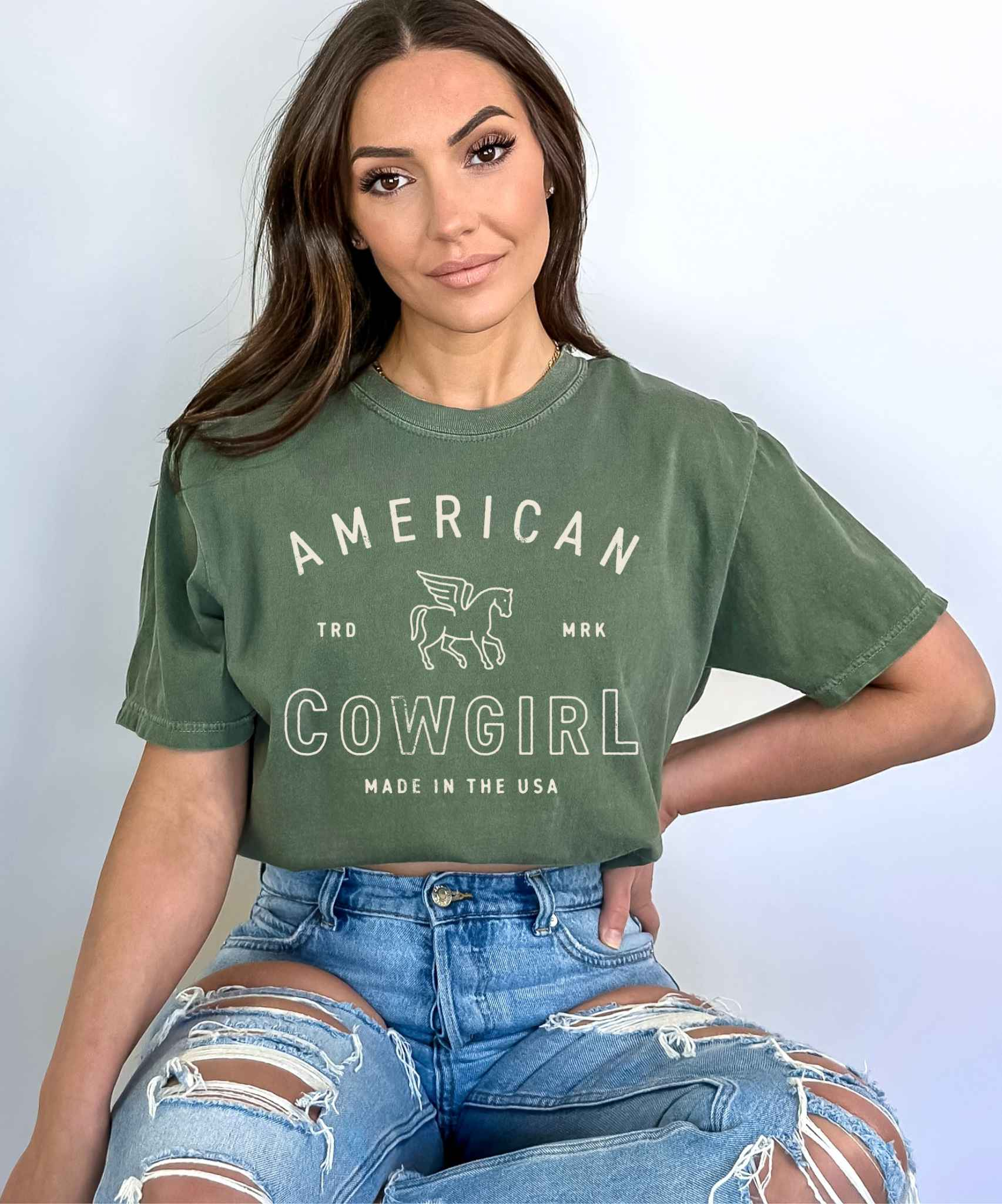 American Cowgirl Tee