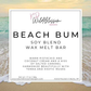 Beach Bum Soy Blend Wax SnapBar