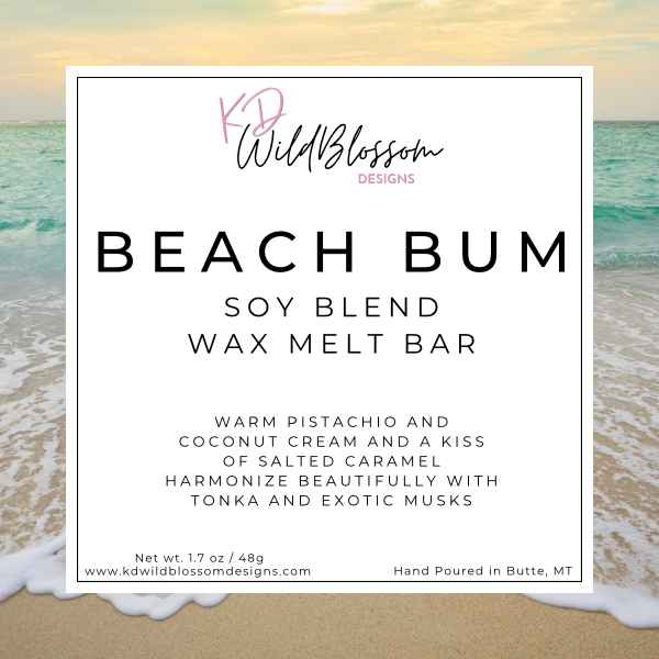 Beach Bum Soy Blend Wax SnapBar