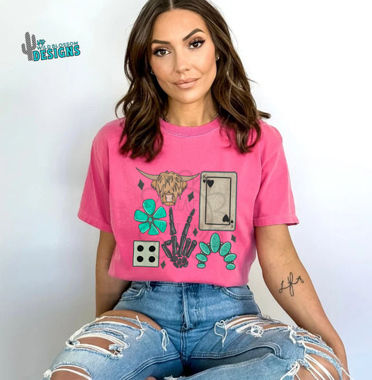 Western Embroidery Collage Shirt