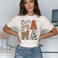 Distressed Western Mama Tee