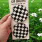 Checkered Car Coasters