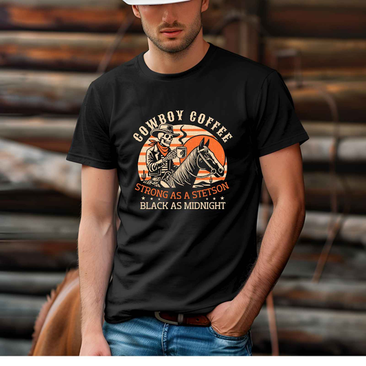 Cowboy Coffee Shirt