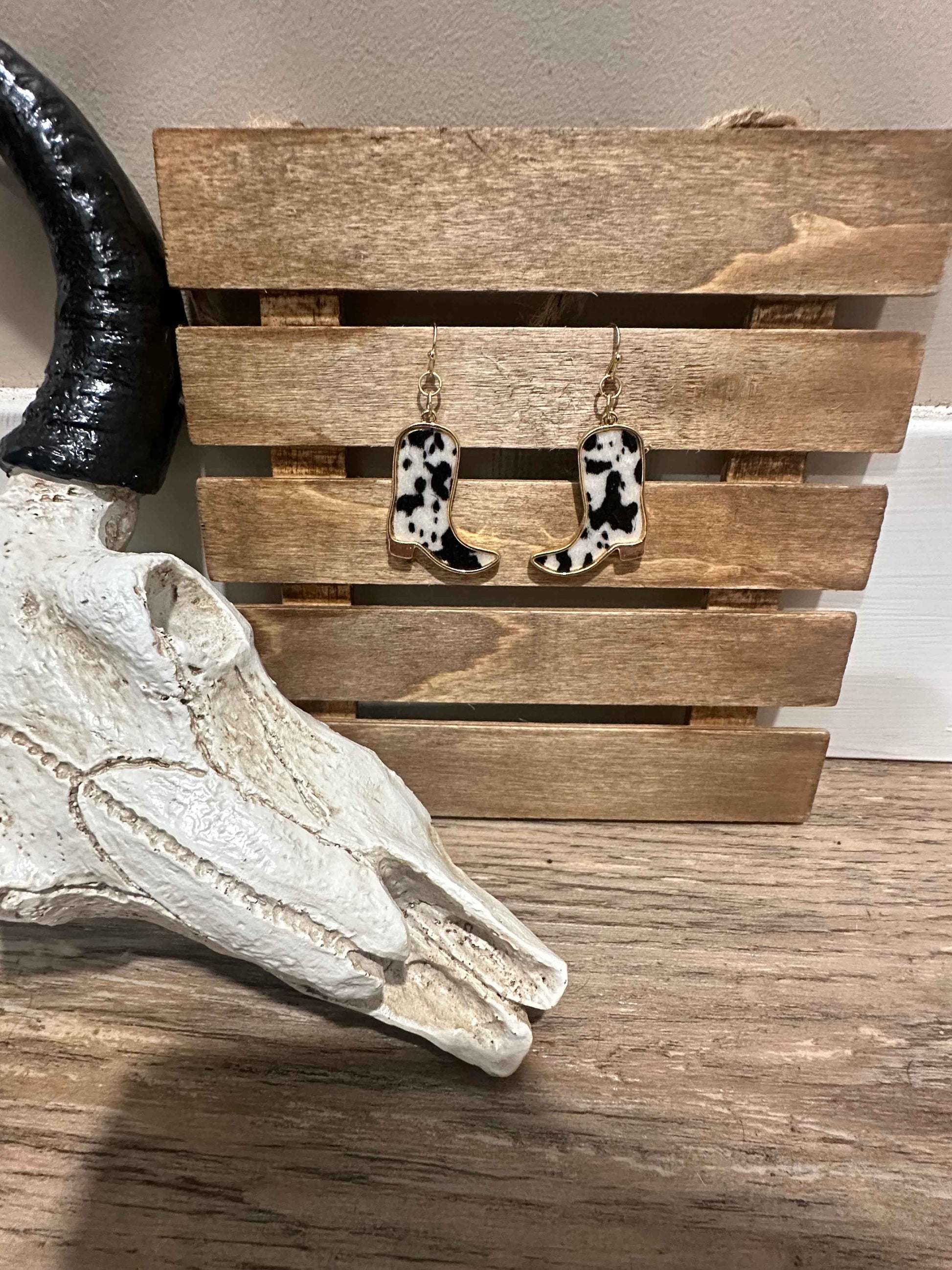 Cowboy Boot Earrings