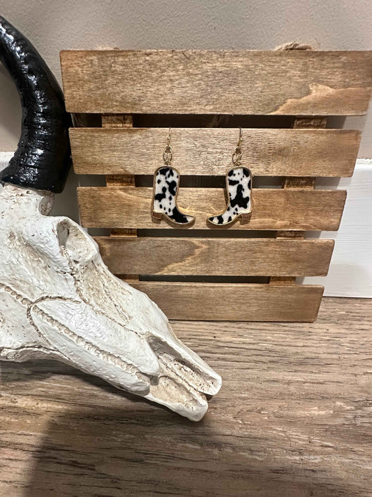 Cowboy Boot Earrings