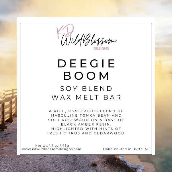 Deegie Boom Soy Blend Wax SnapBar