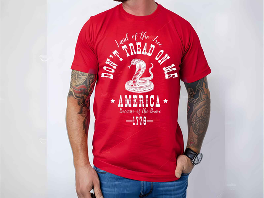 Don’t Tread On Me Shirt Red