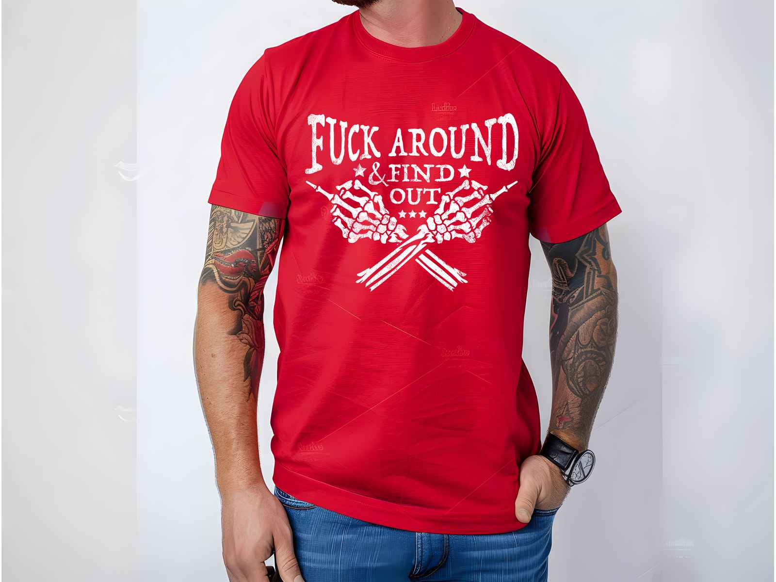 F*ck Around and Find Out Shirt Red