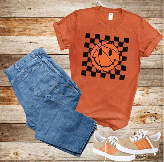Checkered Basketball Shirt