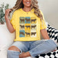 Cow Quilt Collage Shirt