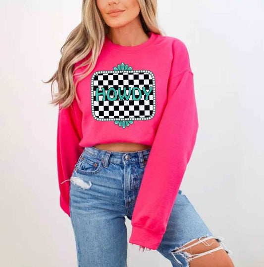 Howdy Checkered Crew
