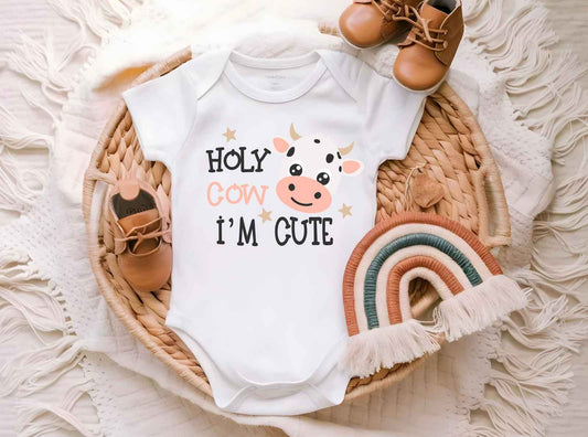Holy Cow I’m Cute Onesie