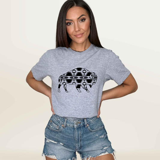 Aztec Buffalo Tee
