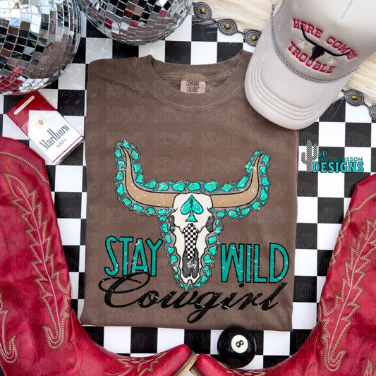 Stay Wild Cowgirl Shirt