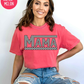 Checkered Mama Comfort Colors Tee