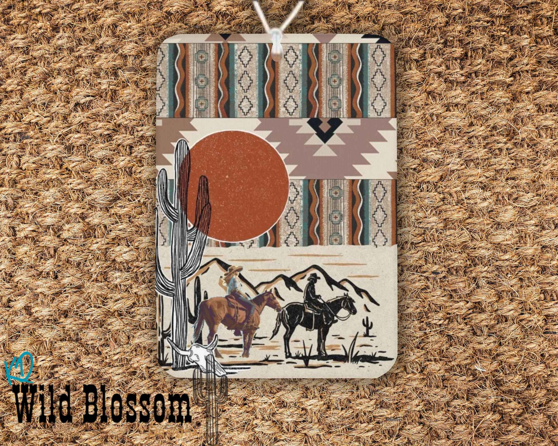Cowboy Desert Felt Freshie