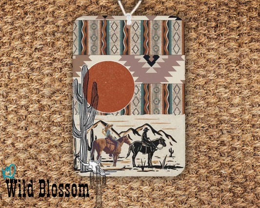 Cowboy Desert Felt Freshie