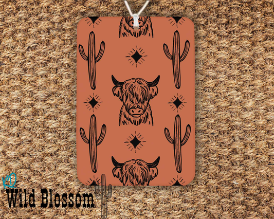 Highland Cow Felt Freshie