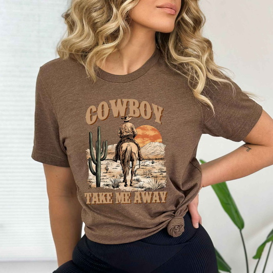 Cowboy Take Me Away Tee