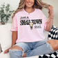 Just a Small Town Girl Tee Light Pink