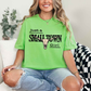Just a Small Town Girl Tee Lime Green