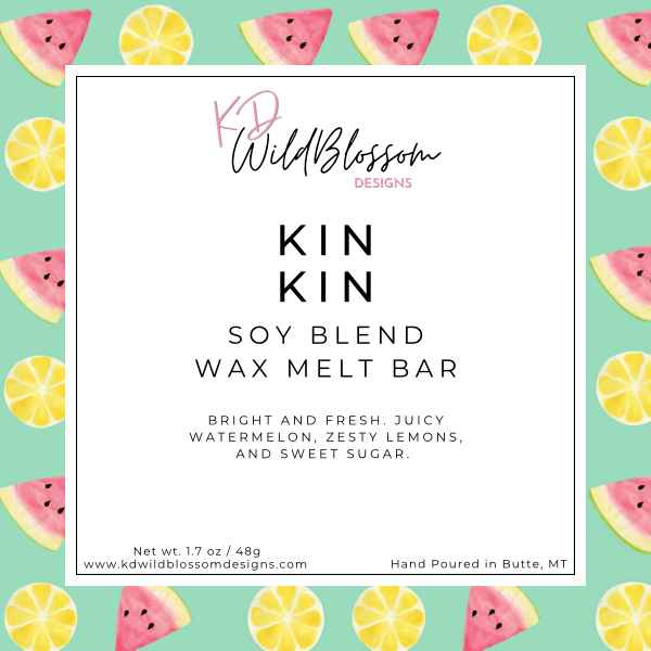 KinKin Soy Blend Wax SnapBar