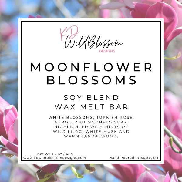 Moonflower Blossoms Soy Blend Wax SnapBar