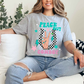 Peace Out Cowboy Tee Athletic Gray