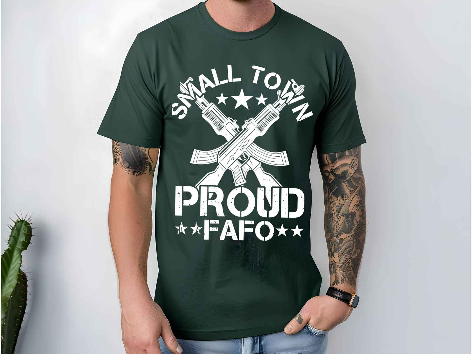 Small Town Proud Shirt Forest