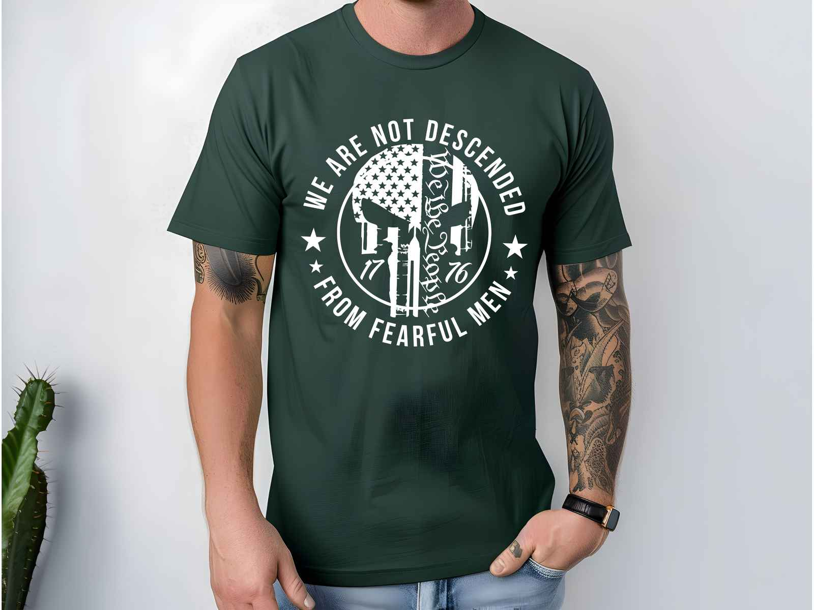 We Are Not Descended Shirt Forest