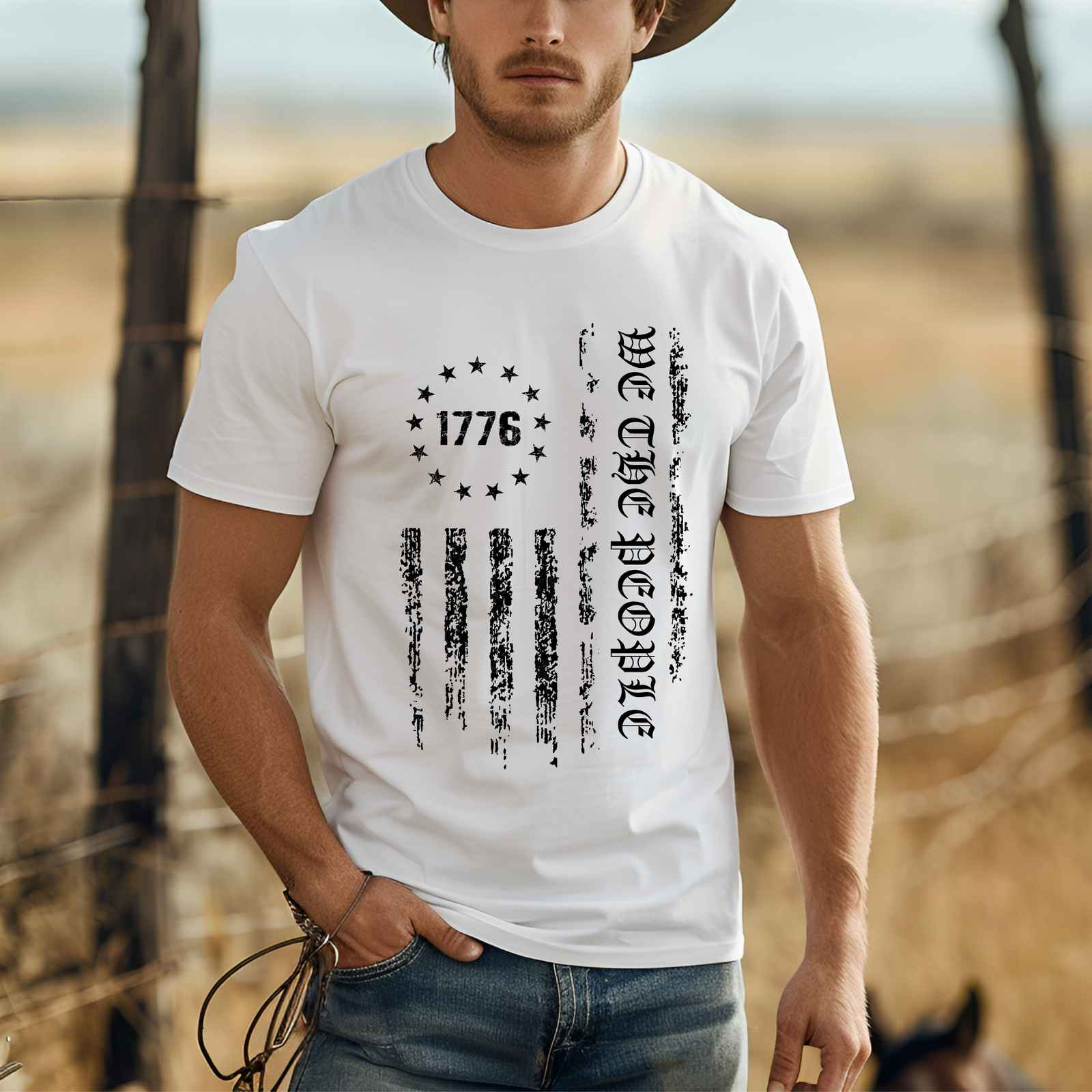 We the People Shirt White