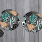 Western Vibes Car Coasters