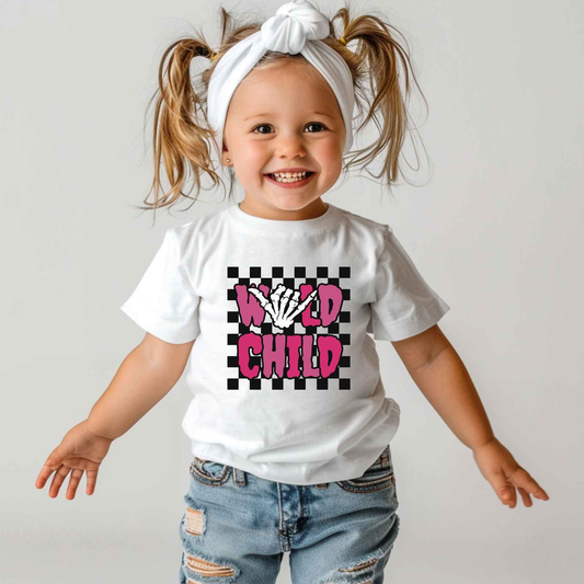 Wild Child Shirt- Pink