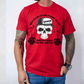 Workin’ All Day Skeleton Shirt Red