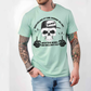 Workin’ All Day Skeleton Shirt Mint Green