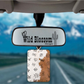 Cowhide Branded Felt Freshie